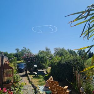 A smiley face in the Shropshire sky