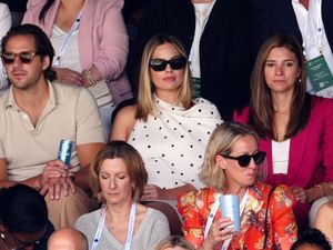 Supporting image for story: Margot Robbie and Luka Modric among stars in the crowd at Wimbledon on day 12