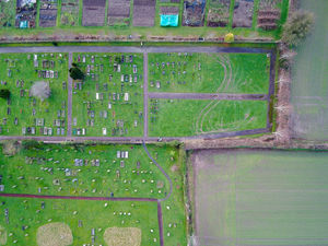 Supporting image for story: 'Wicked and senseless': Much Wenlock Cemetery vandalised

 