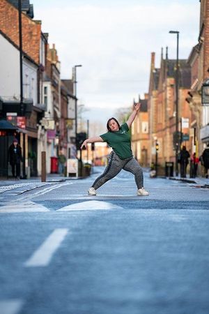 Why I Dance includes images of young dancers around Burton