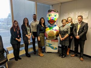 Supporting image for story: 12 months of charity challenges for Telford firm in memory of selfless boss