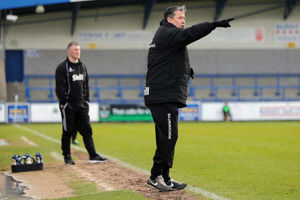 Liam Watson the manager of AFC Telford United