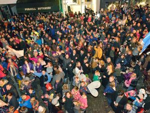 Supporting image for story: Whitchurch Christmas lights switch-on attracts crowds for festive fun 