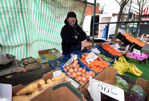 Trader Gary Green has been on Wednesfield market for 36 years