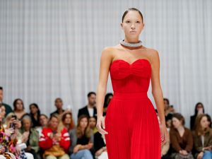 Supporting image for story: My mum always put me off modelling, says British Vogue cover star Lila Moss