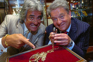 With David Dickinson