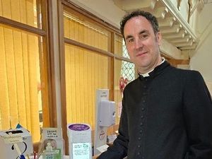 Supporting image for story: Local parish churches install new cashless donations terminals