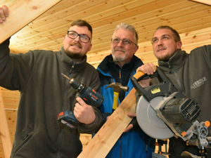 Supporting image for story: Firm steps in to help vandalised workshop