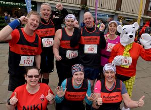 Members of Bridgnorth Running Club