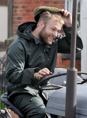 A spot of rain couldn't keep the smiles off faces