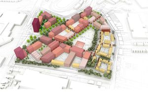 New artist's impressions of the planned Birmingham 2022 Commonwealth Games Village 