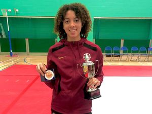 Supporting image for story: Rising netball star Halee Robinson earns her first cap for England under-21s