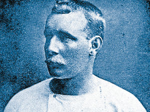 Supporting image for story: The tragic Niagara Falls death of the first person to swim the English Channel