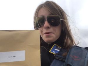 Supporting image for story: WATCH: Shropshire student opens GCSE results 3,000ft up