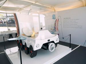 Supporting image for story: Six-year-old’s ‘concept car of the future’ brought to life