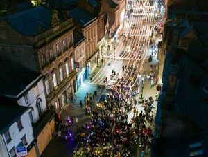 Supporting image for story: Sea of lanterns to light up the streets of city in aid of charity