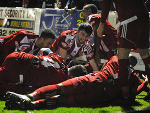 Supporting image for story: FA Cup 1st round replay: Stourbridge 3 Whitehawk 0 - Report and pictures