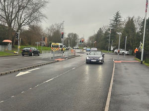 Supporting image for story: Major upgrade work for road junction in Lichfield completed