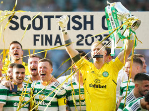 Supporting image for story: Ex-Shrewsbury keeper Joe Hart matches Kenny Dalgish's treble trophy record