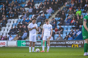 Action from Telford v Marine (Jayden Porter)