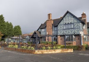 The Bowling Green sits in the middle of a roundabout on the edge of Lichfield city centre