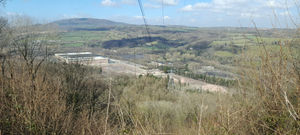 Ironbridge pic. The site of the demolished Ironbridge power station. Picture taken on March 18, 2022, from Benthall Edge. Photo by freelance Toby Neal. The Wrekin is in the distance.