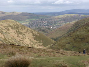 Supporting image for story: Fire on the Long Mynd is controlled burn and all in hand says fire service
