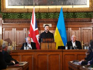 Supporting image for story: Zelensky says Iran and Russia are ‘brothers in hatred’