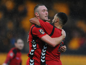 Supporting image for story: AFC Telford boss Gavin Cowan pleased to see Jon Royle adding goals