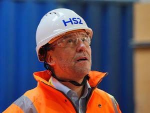 HS2 CEO Mark Wild visits the Old Oak Common station site