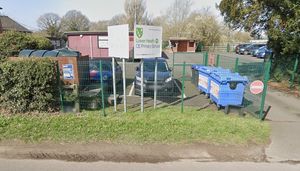 Lower Heath CE Primary School wants to have a new access and car park. Picture: Google