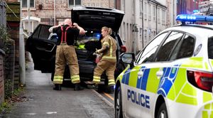 The scene in Wolverhampton.