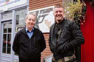 Leslie Parish and son Scotty Parish from Telford