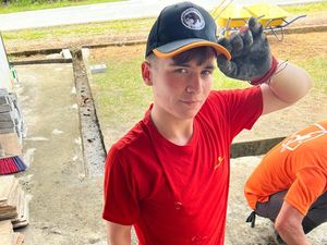 Supporting image for story: Fergus returns from volunteering trip to top exam results