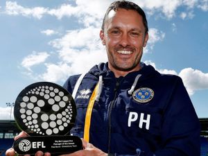 Supporting image for story: Shrewsbury boss Paul Hurst receives League One manager of the season award