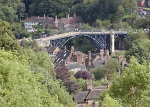 The Iron Bridge viewed from the Rotunda. Photo: Ian Slater/CC BY-SA 2.0