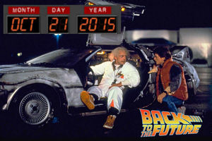 Supporting image for story: Today's the day to go 'Back To The Future'!