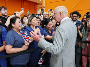 Supporting image for story: In Pictures: 52 royally cheerful snaps from King Charles III's visit to the West Midlands