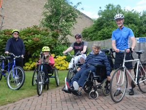 Supporting image for story: Tour de Shropshire for wheelchair bike