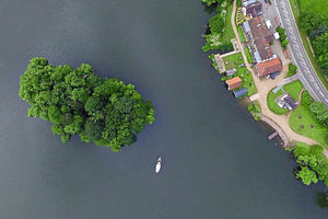 Supporting image for story: In pictures: Drone's view of Shropshire from the sky