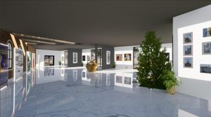 An artist impression of a proposed new exhibition area at Guru Nanak Gurdwara in Willenhall. Photo: Simpatico Town Planning