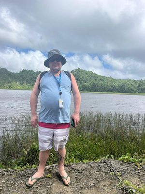 Before losing the weight 