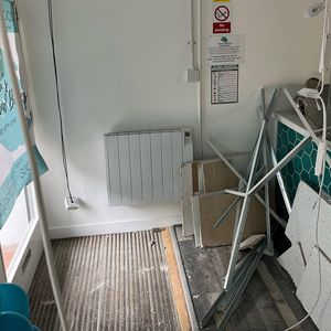 Damaged interior at Immi's Cakes and Bakes. Photo: Immi's Cakes and Bakes