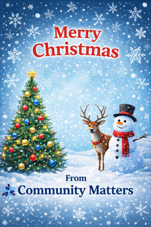 Merry christmas everyone 
From everuone at communiry matters 