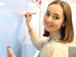 Supporting image for story: New student president thanks college for boosting her confidence
