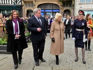 Supporting image for story: Watch farmer's market organisers react to Queen Camilla's visit