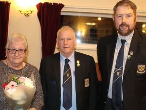 Supporting image for story: Three 'driving forces' made life members of Shropshire Bowls Association 