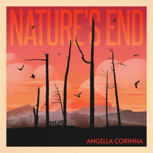 Angella Corinna's Nature's End EP features a cover design created by Bristol-based graphic designer, Ben Menter.