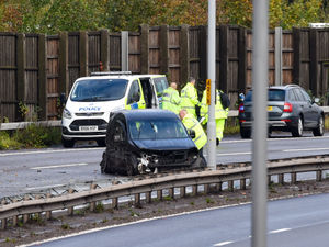 Supporting image for story: Man seriously injured in multiple-vehicle M5 crash  