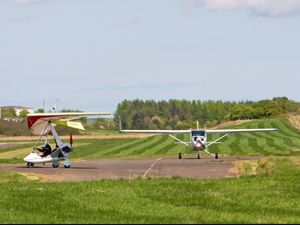 Supporting image for story: Pilot dies in light aircraft crash near airport